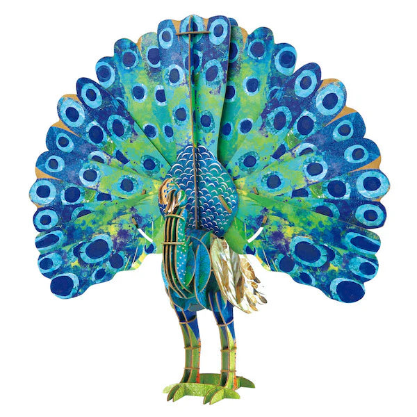 Puzzle Eco 3D Pavo Real