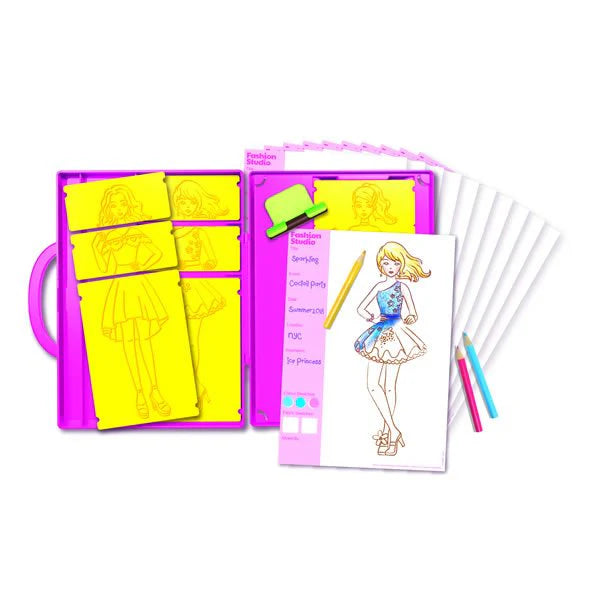 Set Dibujo Diseña Moda