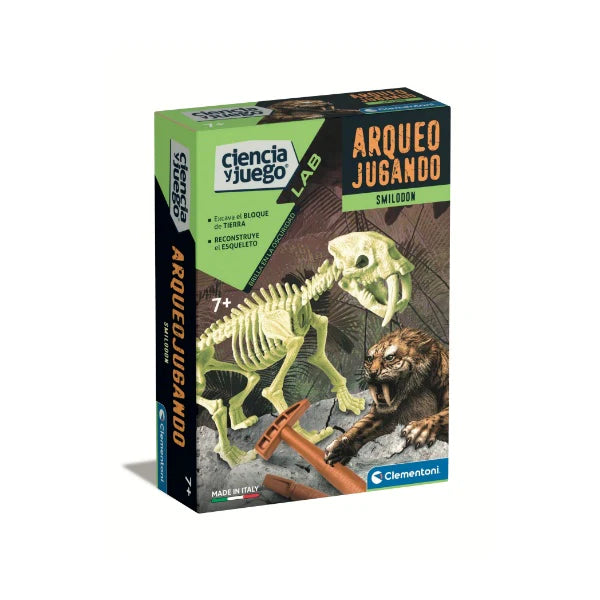 Dinosaurio  Smilodon Fosforescente